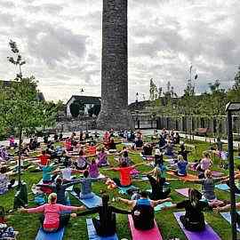 The Round Tower and The Happy Pear Clondalkin Every Sunday @ 8.30am – Free Yoga