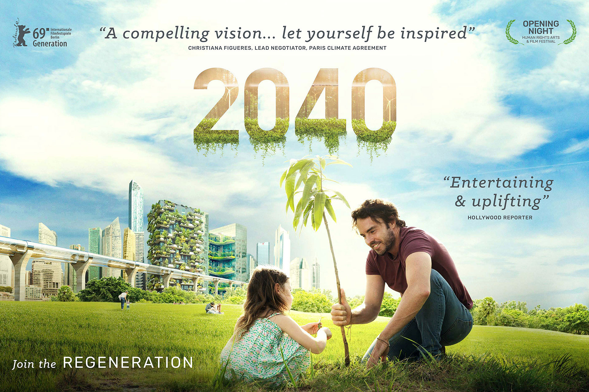 Solar-Powered Climate Movie Screening